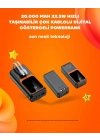 ® Powerbank 20000 mAh | 22.5W Hızlı Şarj, Dahili Kablolu, LCD Ekranlı Şarj Cihazı