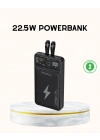 ® Powerbank Hızlı Şarj 10000 mAh Dahili Kablo