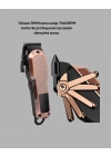 ® Profesyonel Saç Tıraş Makinesi – 7000RPM Güçlü Motor ve 4 Kademeli Ayar