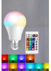 ® RGB Led Lamba Led Işık Ampul Renk Değiştirebilen 100 Watt