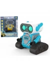 ® S-023 4568 MAVİ-SARI UK FF ŞARJLI 2 4G ROBOT ARABA