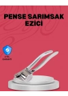 ® Sarımsak Ezici Kolay Kullanım ve Dayanıklı Gövde