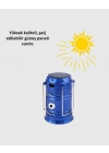 ® Şarj Edilebilir Güneş Enerjili Kızaklı Kamp Feneri – USB Çıkışlı, Katlanabilir, Dayanıklı ve Çok Fonksiyonlu