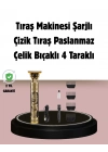 ® Şarjlı Titanyum Bıçaklı Saç Kesme Makinesi