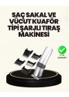 Şarjlı ve Kablosuz Tıraş Makinesi – Her Yerde Rahat Kullanım