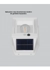 ® Solar Sensörlü Dış Mekan Lamba 3 Işık Modlu ve IP65 Dayanıklı
