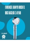 ® Su Tasarruflu ve Kolay Kurulumlu El Duş Başlığı – Yüksek Performans
