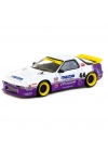 ®  Tarmac Works 1/64 Pandem Mazda RX-7 FC3S White / purple - HOBBY64
