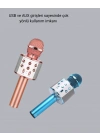 Taşınabilir Karaoke Mikrofon – Bluetooth, USB ve AUX Girişli