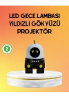 ® Taşınabilir Lityum Bataryalı Led Gece Lambası ve Projektör