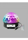 ® Taşınabilir Mini Disko Topu Lamba – Müzikle Senkronize Işık Efekti ve Parti Atmosferi