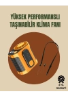® Taşınabilir USB Şarjlı Turbo Fan – 3 Modlu Soğutma, Hafif & Kompakt