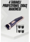® Tıraş Makinesi 4 Başlıklı Paslanmaz Çelik Bıçaklı Tüm Saç Tiplerine Uygun