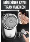 ® Tıraş Makinesi Mini Sıfır Sakal Yanak Tıraş Makinesi USB Şarjlı