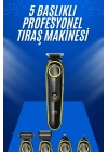 ® Tıraş Makinesi Şarjlı 5 Başlıklı Burun ve Kulak Temizleme