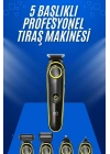 ® Tıraş Makinesi Şarjlı 5 Başlıklı Burun ve Kulak Temizleme