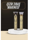 ® Tıraş Makinesi Şarjlı Çizik Tıraş Paslanmaz Çelik Bıçaklı 4 Taraklı