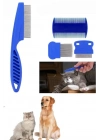 ® Tüy Fırçası Bit Tarağı Seti Evcil Hayvan Tüy Toplayıcı Bit Pire Önleyici Tarak
