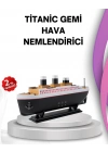 ® Ultra Sessiz Titanik Gemi LED Işıklı Aroma Difüzörü Oda Nemlendirici