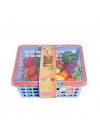 ® URT007-SPT-001 Kesilebilen Meyve ve Sebze Sepetli 42 Parça -Birlik
