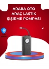 ® USB Şarjlı Kompakt Elektrikli Hava Kompresörü 3000 mAh