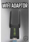 Wifi Adaptör Çift Bantlı Kablosuz Wifi Adaptörü