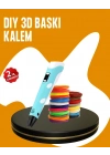 ® Yaratıcı Çizim ve Modelleme İçin Profesyonel 3D Yazıcı Kalem