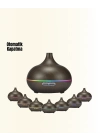 ® Zamanlayıcılı ve Otomatik Kapanmalı Aromaterapi Nemlendirici Difüzör