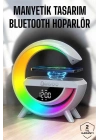 ÇOK SATAN Bluetooth Hoparlör Dijital Göstergeli Wireless Şarj RGB Işıklı