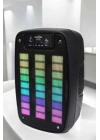 ÇOK SATAN Bluetooth Hoparlör RGB Işıklı USB SD Kart Girişli Taşınabilir
