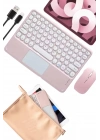 ÇOK SATAN Bluetooth Touchpad Klavye Ultra İnce Taşınabilir Q Klavye