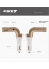 ÇOK SATAN Carg7 Bluetooth Araç Fm Transmitter Usb Girişli