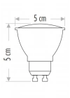 ÇOK SATAN CATA CT 4215 8W Led Çanak Ampul Amber