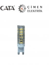 ÇOK SATAN CATA CT 4248 Led 7W 220V Kapsül Ampul 3200K Gün Işığı G9 Duy