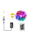 ÇOK SATAN CATA CT 4557 Rgb Şerit Led Set 5 Mt Rgb Led 3 Renk+Trafo+ Kumanda
