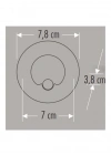 ÇOK SATAN CATA CT 5174 1.5W Radar Sensörlü Koridor Aydınlatması 6400K Beyaz Işık