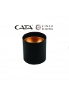 ÇOK SATAN CATA CT 5421 Siyah Bakır Dekoratif Spot Kasa GU-10 Duy