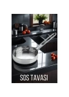 ÇOK SATAN Çelik 20 cm Sos Tavası Martorano Design