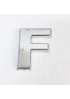 ® Cemax F Harfi  3,75 cm Krom Yapışkanlı