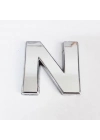 ® Cemax N Harfi  3,75 cm Krom Yapışkanlı