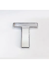 ® Cemax T Harfi  3,75 cm Krom Yapışkanlı