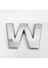 ® Cemax W Harfi  3,75 cm Krom Yapışkanlı