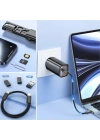 ÇOK SATAN Cep Tipi 60W Bas Aç Type-C,İphone Şarj,Micro USB Hızlı Şarj Data Kablo Seti
