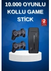 ÇOK SATAN Çift Kollu 2.4g kablosuz Retro 4k Game stick 3500 oyun atari HD Görüntü Kalitesi