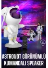 ÇOK SATAN Çocuklara Özel Projeksiyon Astronot Lamba Speaker Sevimli