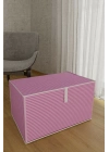ÇOK SATAN Çok Amaçlı Düzenleyici Kutu Organizer Cırt Cırtlı Hurç Mega Plus Boy 40cm X 30cm X 70cm (3 Adet)