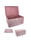 ÇOK SATAN Çok Amaçlı Düzenleyici Kutu Organizer Cırt Cırtlı Hurç Mega Plus Boy 40cm X 30cm X 70cm (5 Adet)