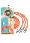 ÇOK SATAN Çoklu Şarj Kablosu USB Type-C İOS Uyumlu 120W Hızlı Şarj Kablosu