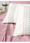 ÇOK SATAN Cotton Box Aura Çift Kişilik Pike Takımı Pebble Pembe