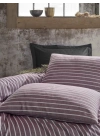 ÇOK SATAN Cotton Box Çift Kişilik Bambu Saten Nevresim Takımı Bordo